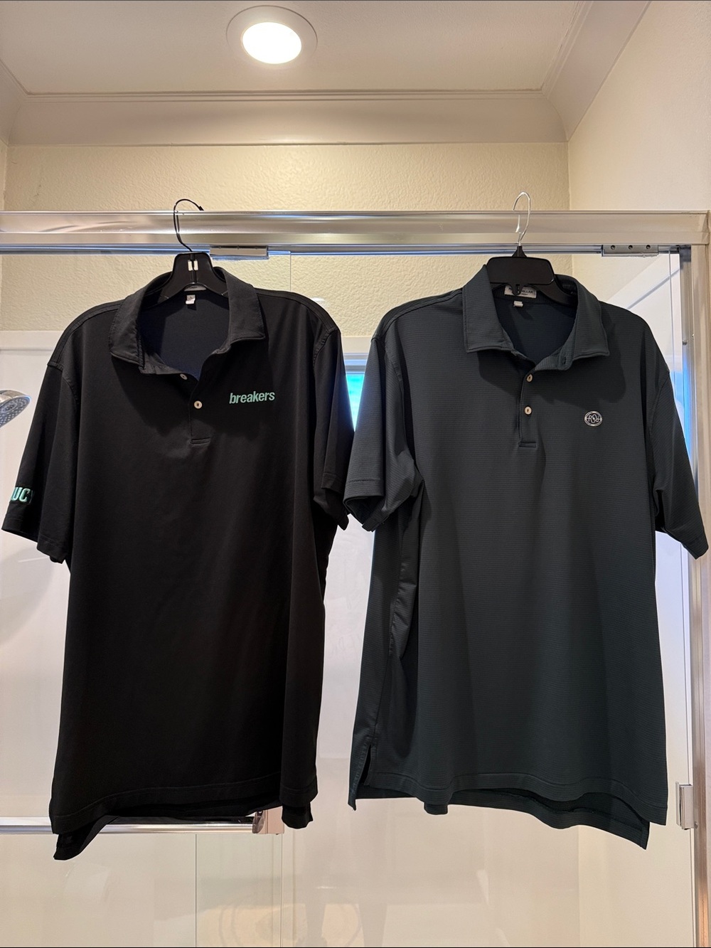 Peter Millar Men's Black Polo (Pair)